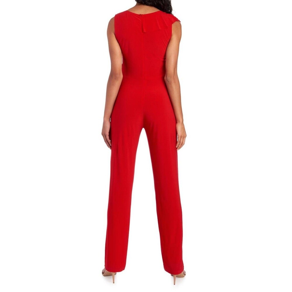 Bebe Cross Ruffle Jumpsuit - Picture 3 of 4